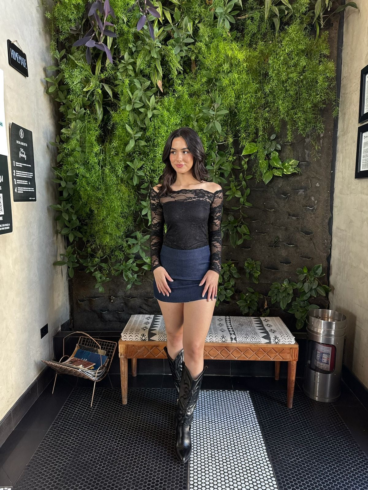 Body Encaje a los Hombros